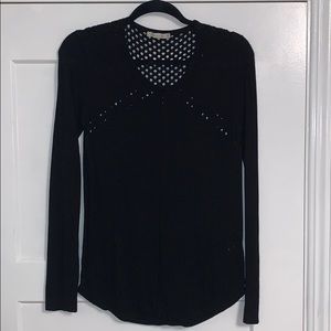 TOWNSEN BLACK KNITTED SWEATER XSMALL